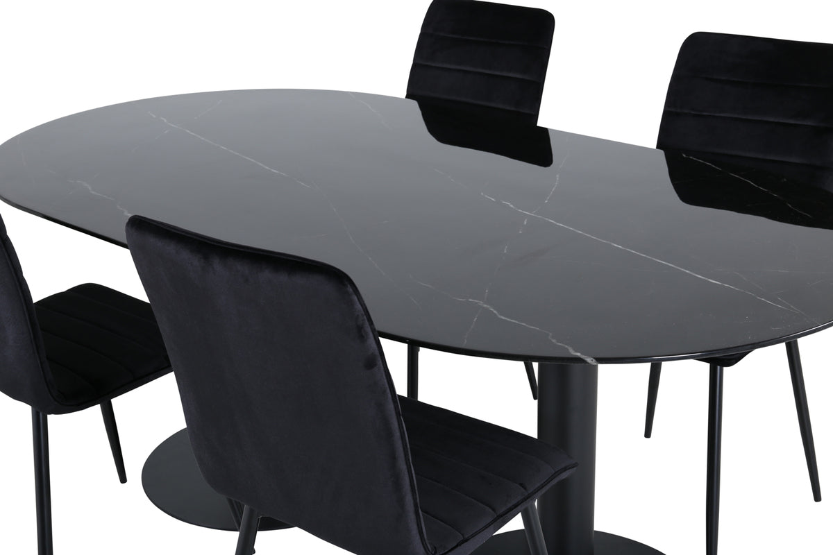 Pillan, Windu Oval Dining Set