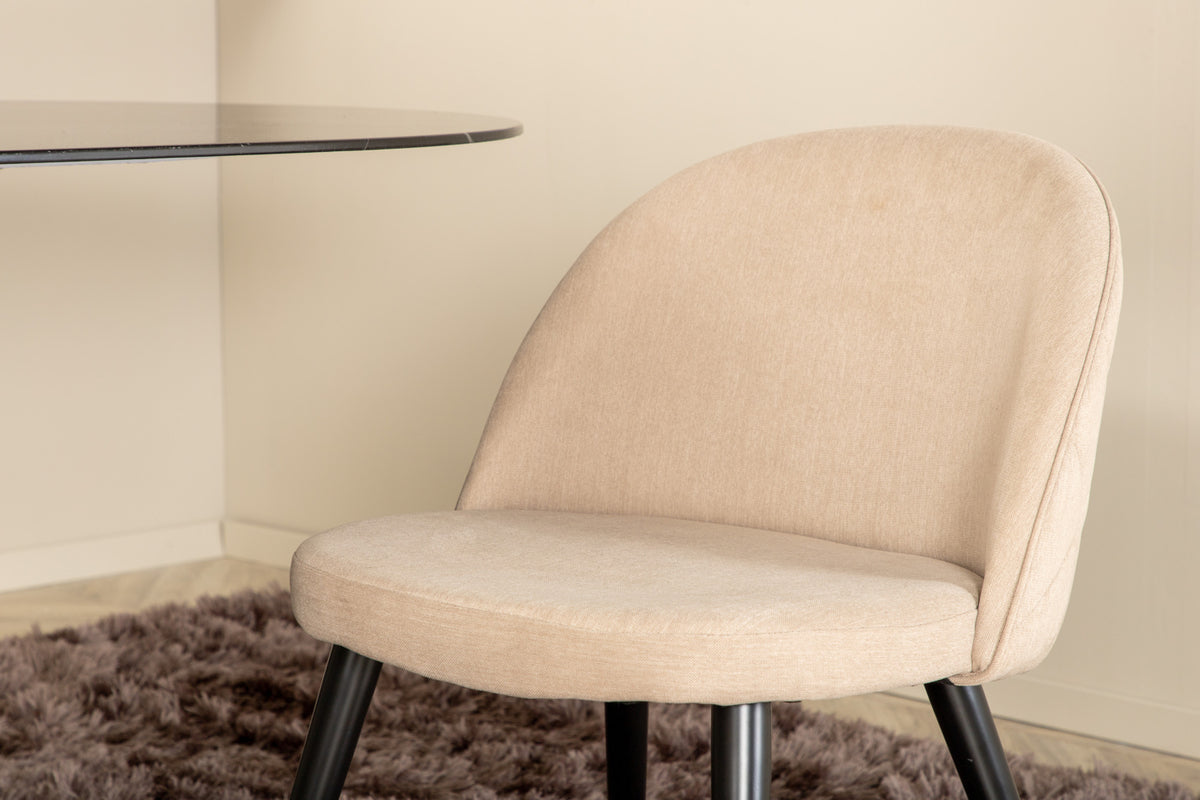 Pillan, Velvet Oval Dining Set