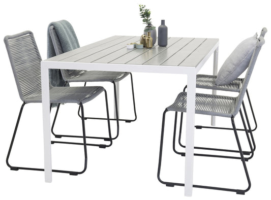 Venture Home Lindos & Break Spisebordsstole Grå +