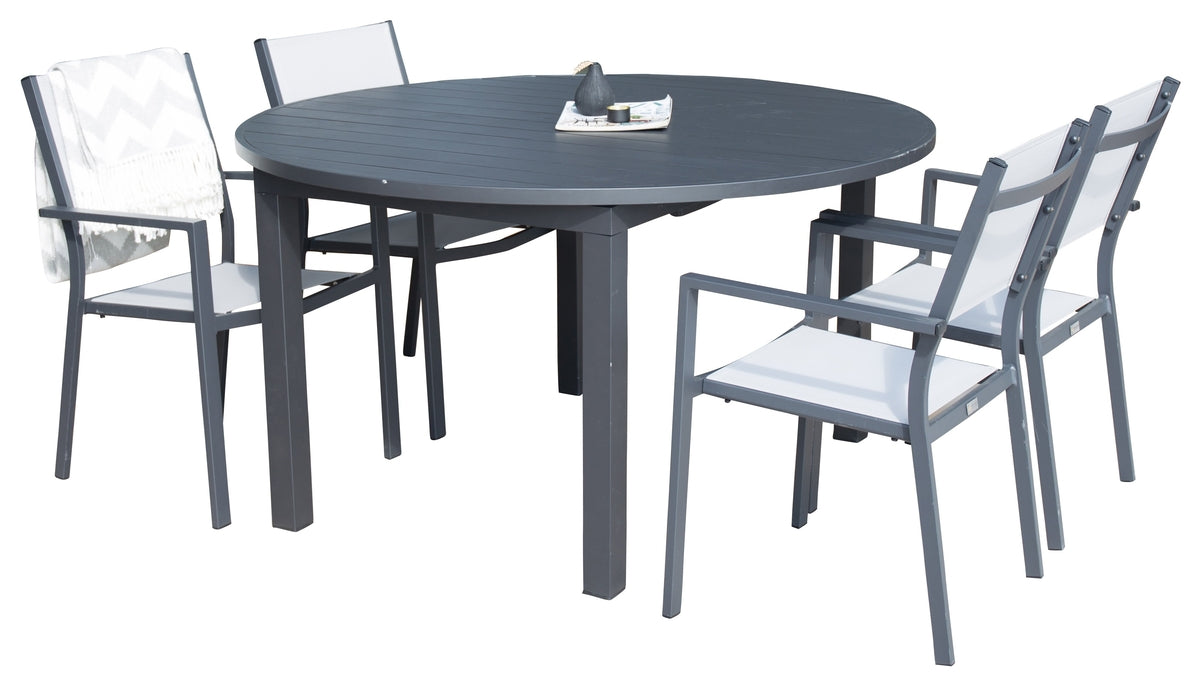 Spisestuesæt Sort Sort