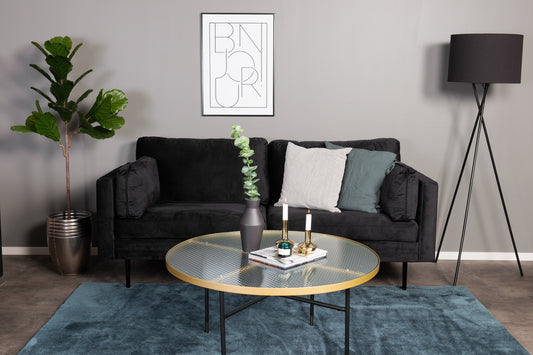 3-personers sofa, sort