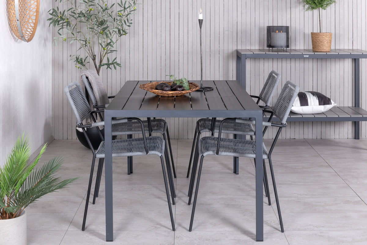 Lindos & Break Spisestole Grå +