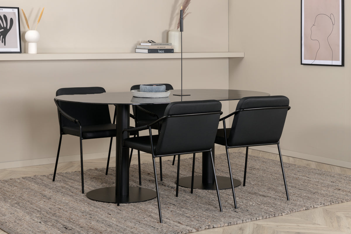 Pillan, Tvist Oval Dining Set