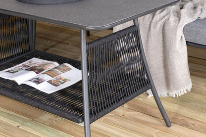 Hjørnesofa sæt Sort Sort