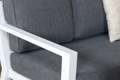 Sofagruppe Grå, Hvid Hvid