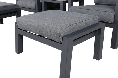 Barcelona Loungesæt Sort