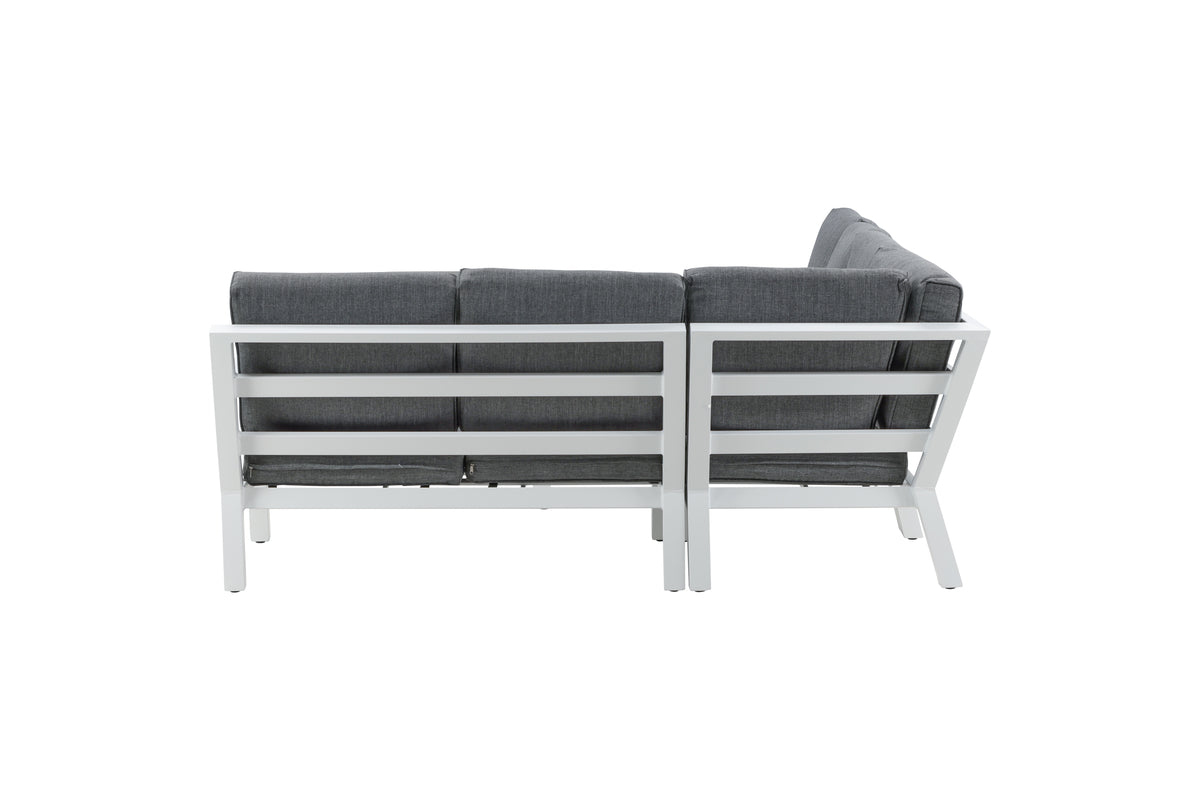 Hjørnesofa sæt Hvid Hvid