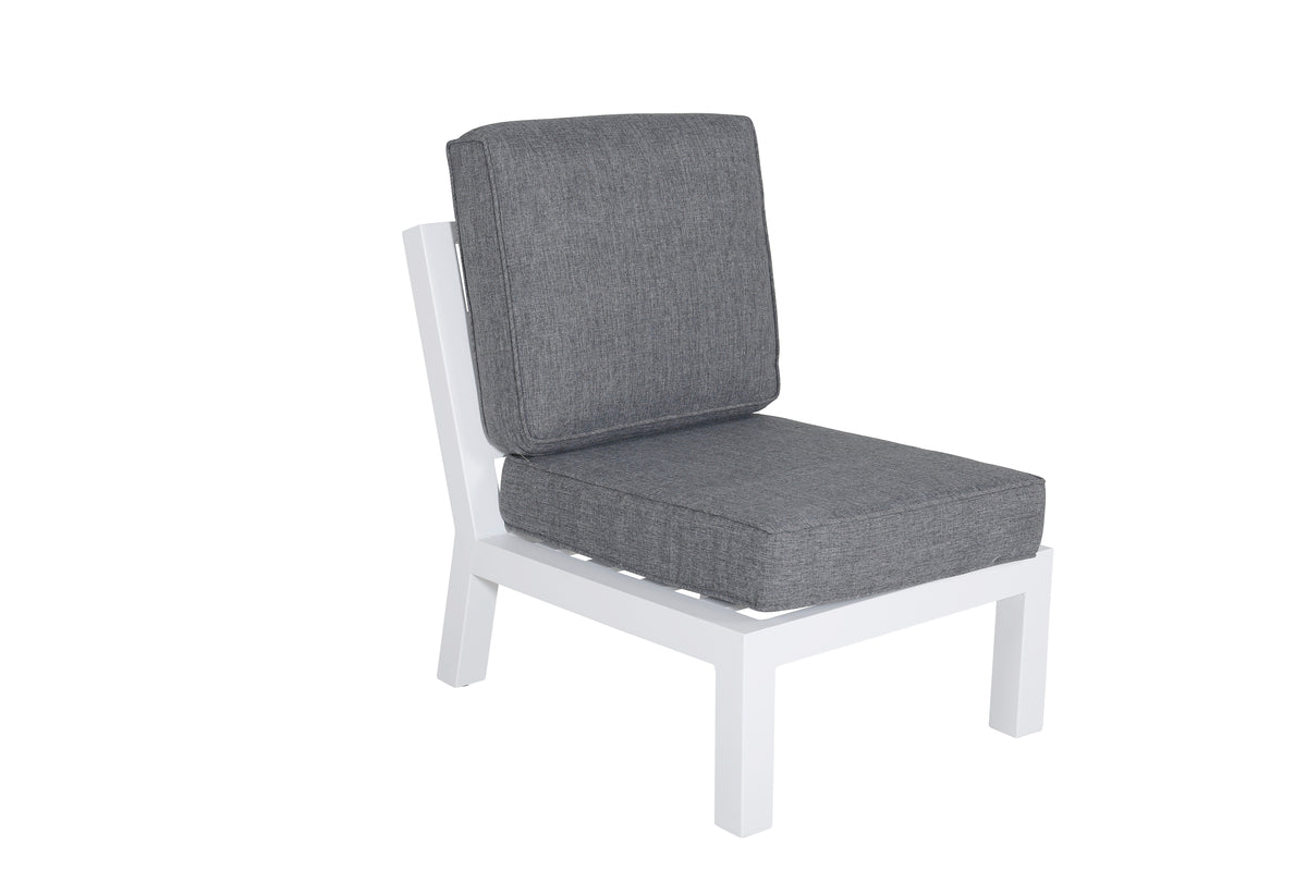 Hjørnesofa sæt Hvid Hvid