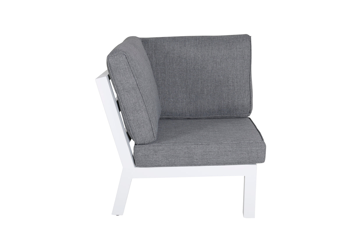 Hjørnesofa sæt Hvid Hvid