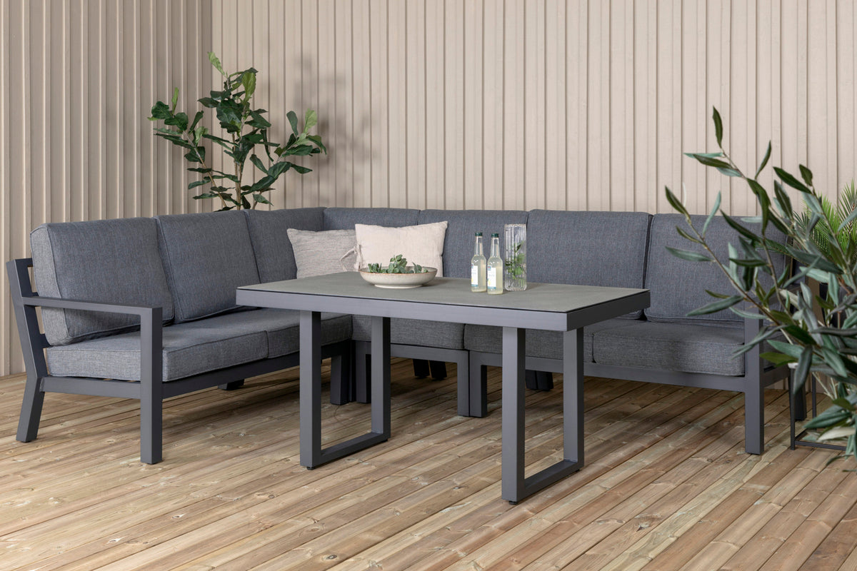 Barcelona Hjørnegrupper Sort Sort