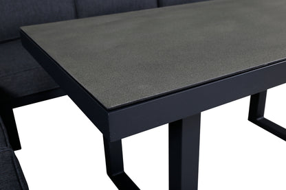 Barcelona Hjørnegrupper Sort Sort