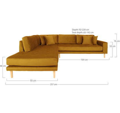 Lido Hjørnesofa open end
