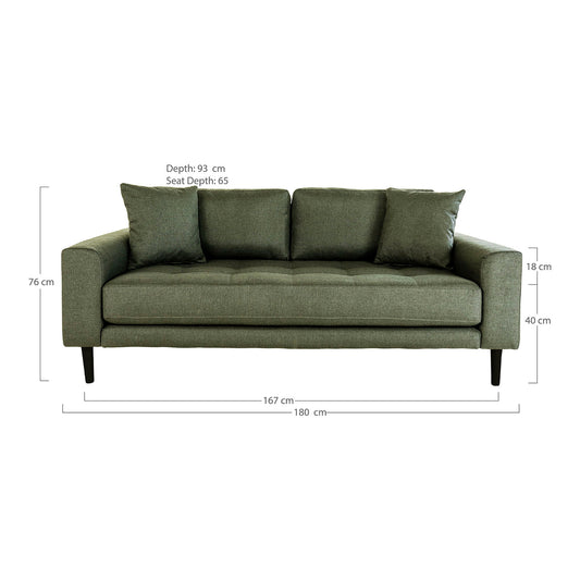 Lido 2,5 Personers Sofa
