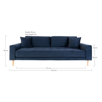 Lido 3 Personers Sofa