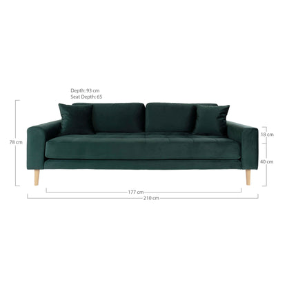 Lido 3 Personers Sofa