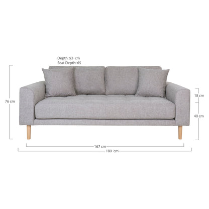 Lido 2,5 Personers Sofa