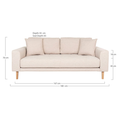 Lido 2,5 Personers Sofa