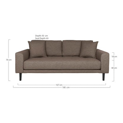 Lido 2,5 Personers Sofa