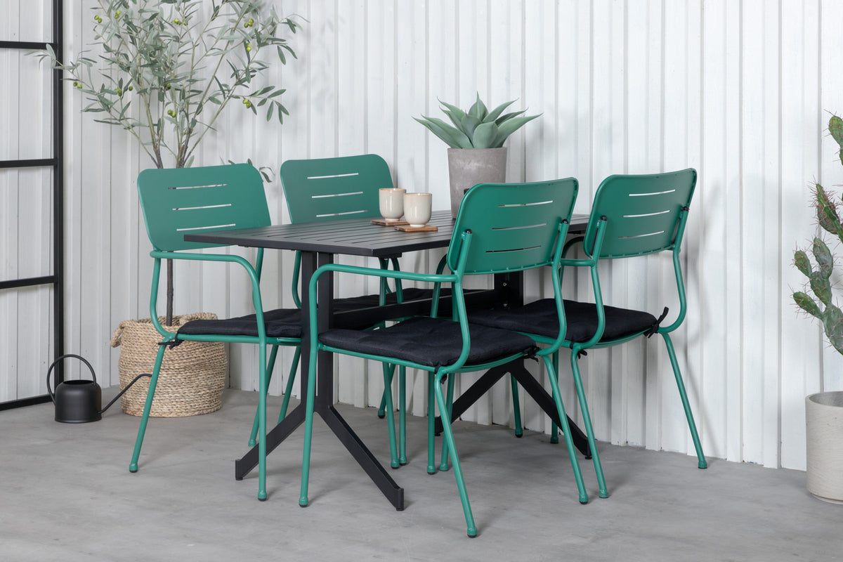 Spisebordsstol 2-pak Grøn