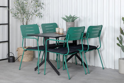 Spisebordsstol 2-pak Grøn