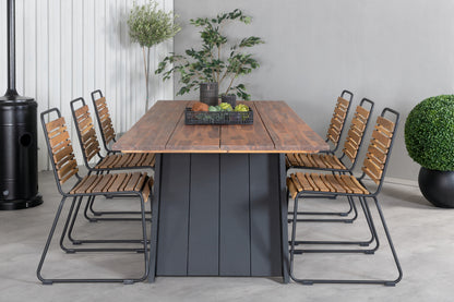 Doory Rektangulært spisebord 250 x 100 Nature