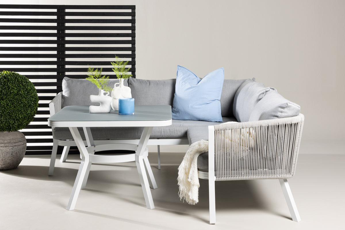 Hjørnesofa sæt Grå Grå