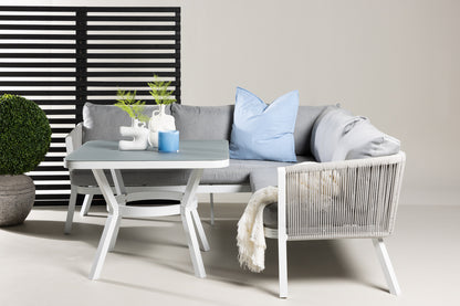 Hjørnesofa sæt Grå Grå