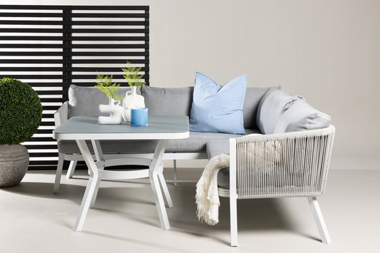 Hjørnesofa sæt Grå Grå