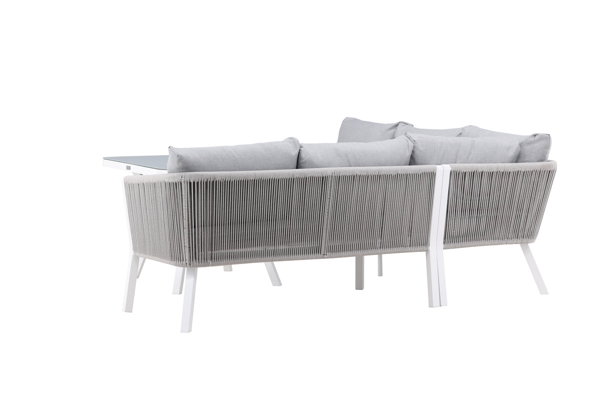 Hjørnesofa sæt Grå Grå