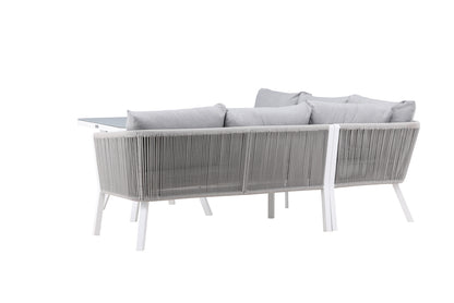 Hjørnesofa sæt Grå Grå