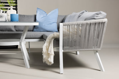 Hjørnesofa sæt Grå Grå