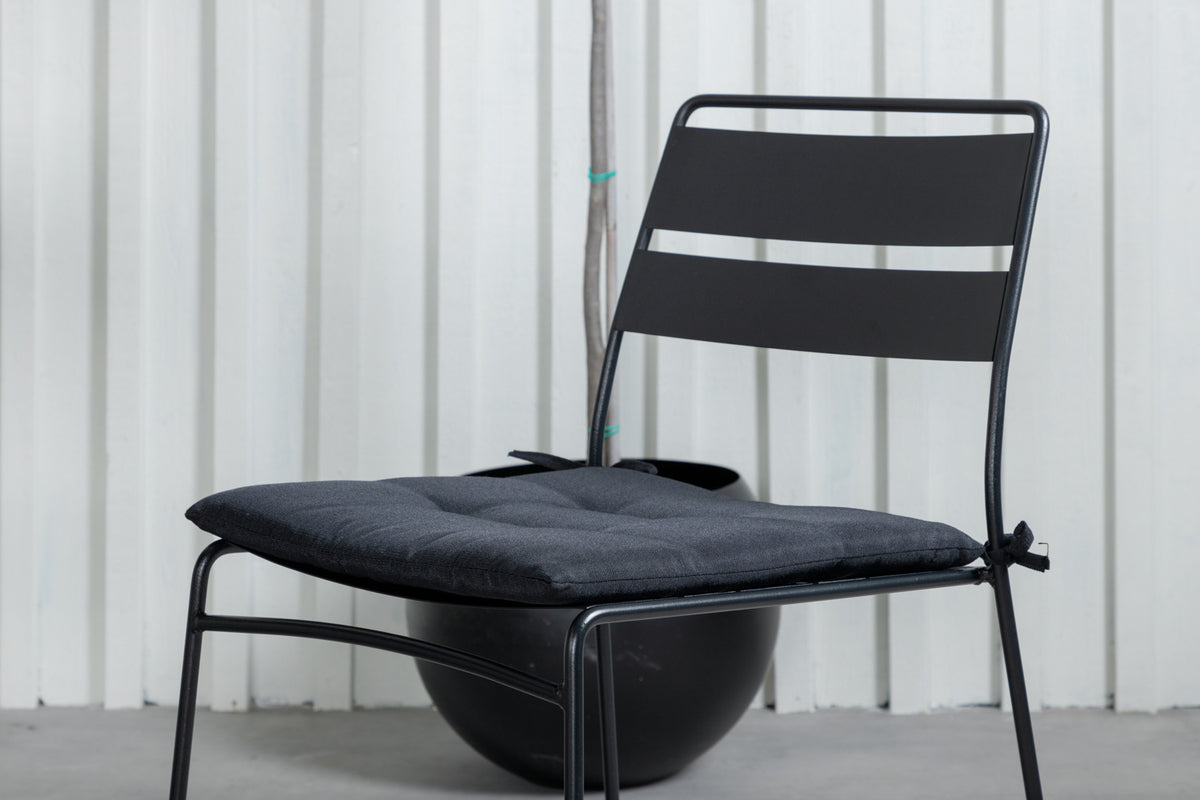 Spisebordsstol 2-pak Sort