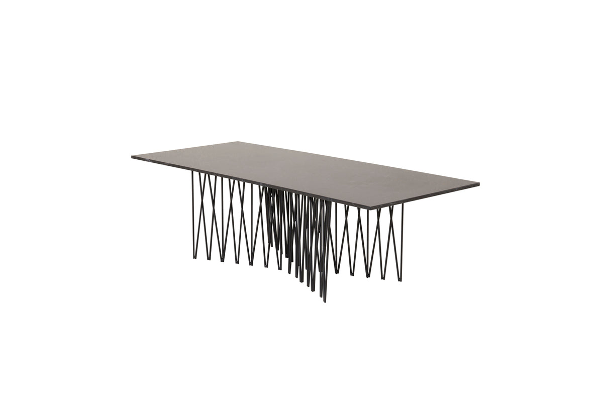 Sofa Bord 140 x 60 Sort