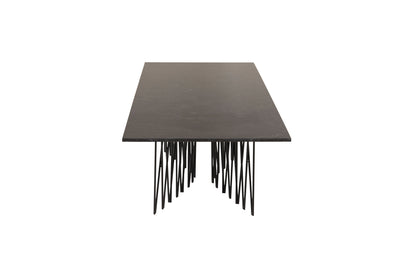 Sofa Bord 140 x 60 Sort