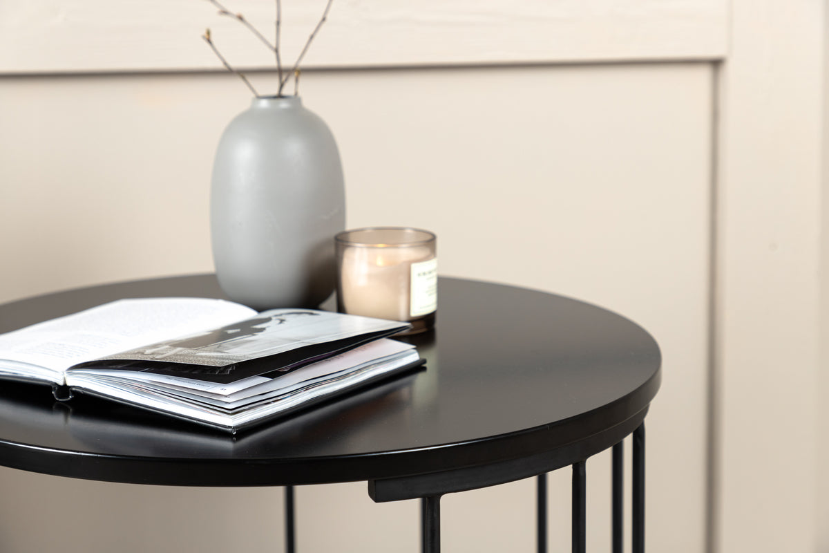 Hobart Sofabord ø50 Sort