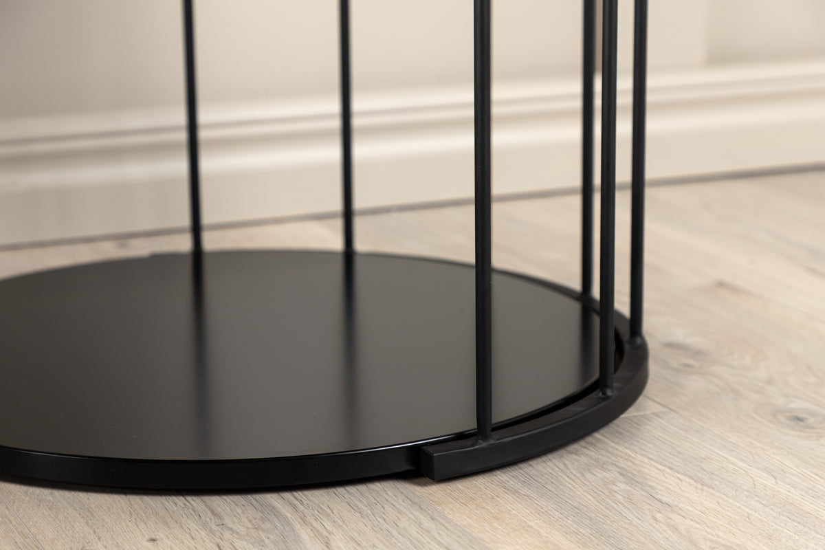 Hobart Sofabord ø50 Sort