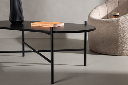 Pueblo Sofabord 120 x 60 Sort