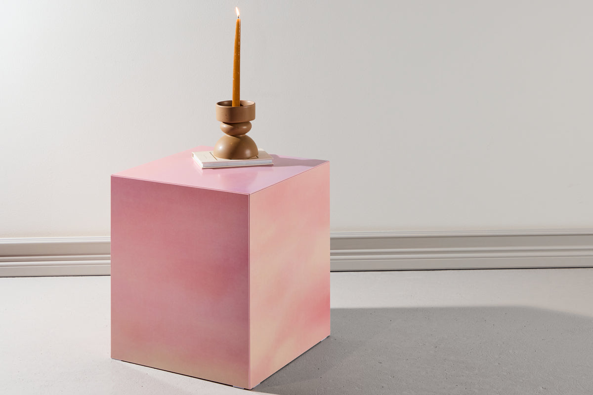 Sofa Bord 40 x 40 Pink