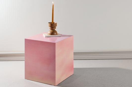 Sofa Bord 40 x 40 Pink