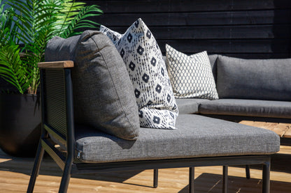 Hjørnesofa sæt Natur Grå