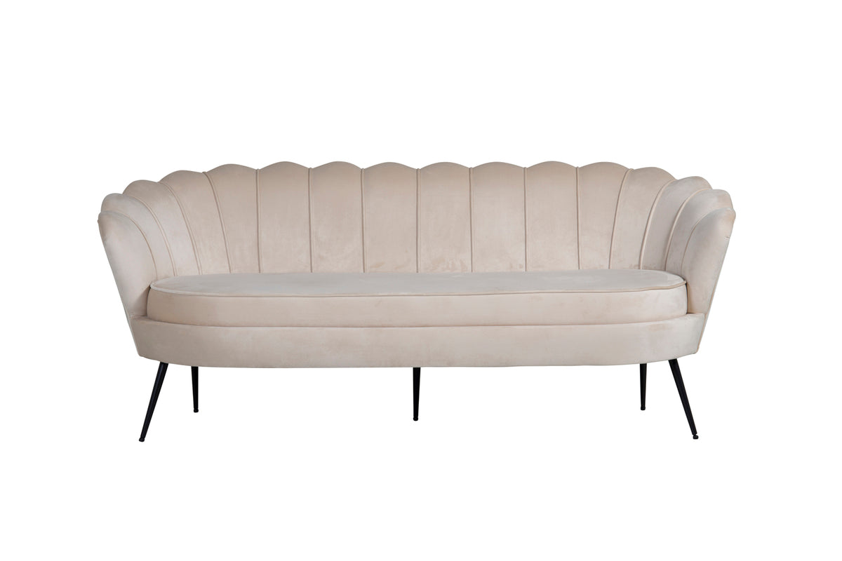 3-personers sofa, beige