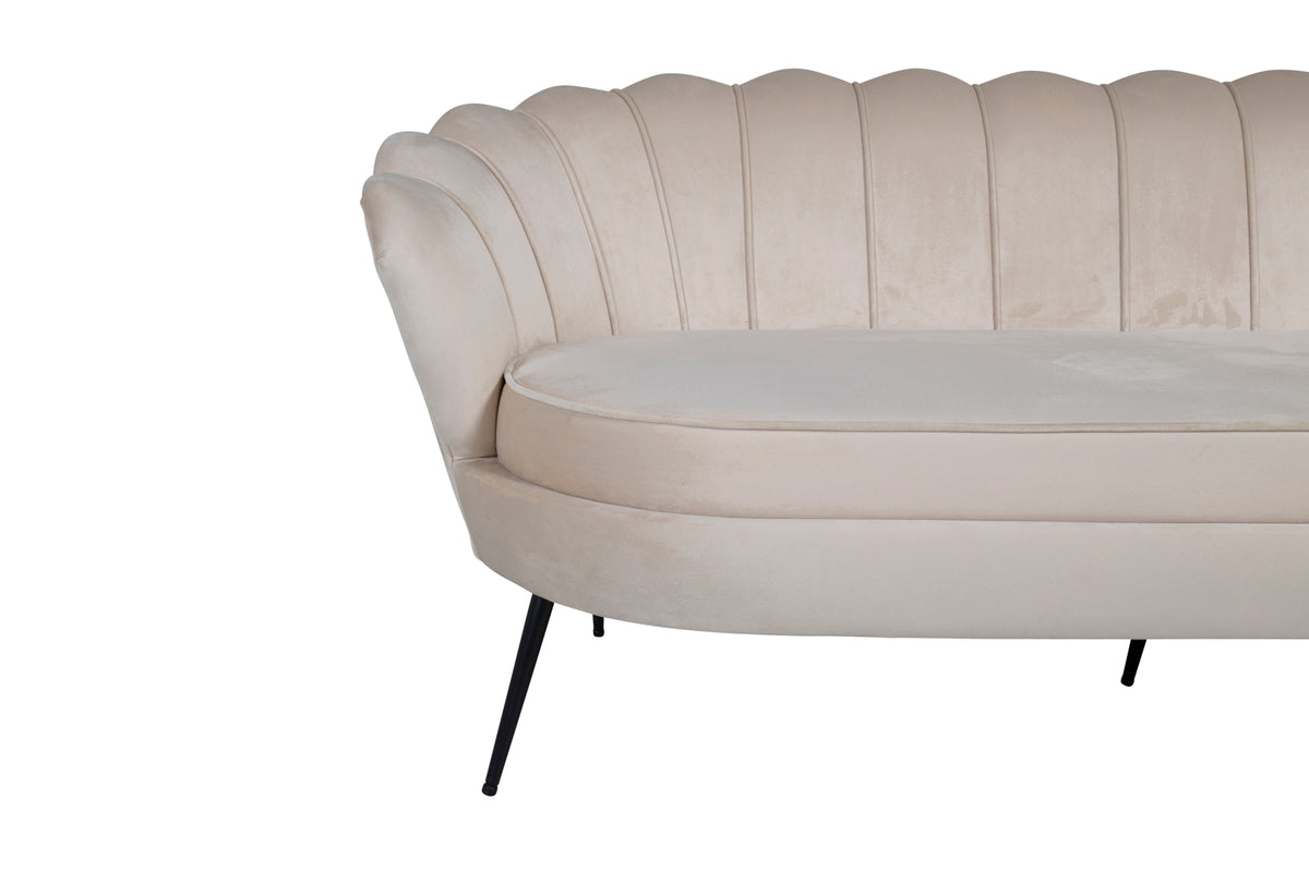 3-personers sofa, beige