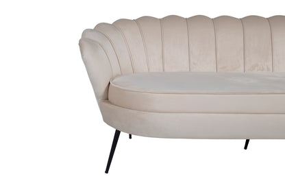 3-personers sofa, beige