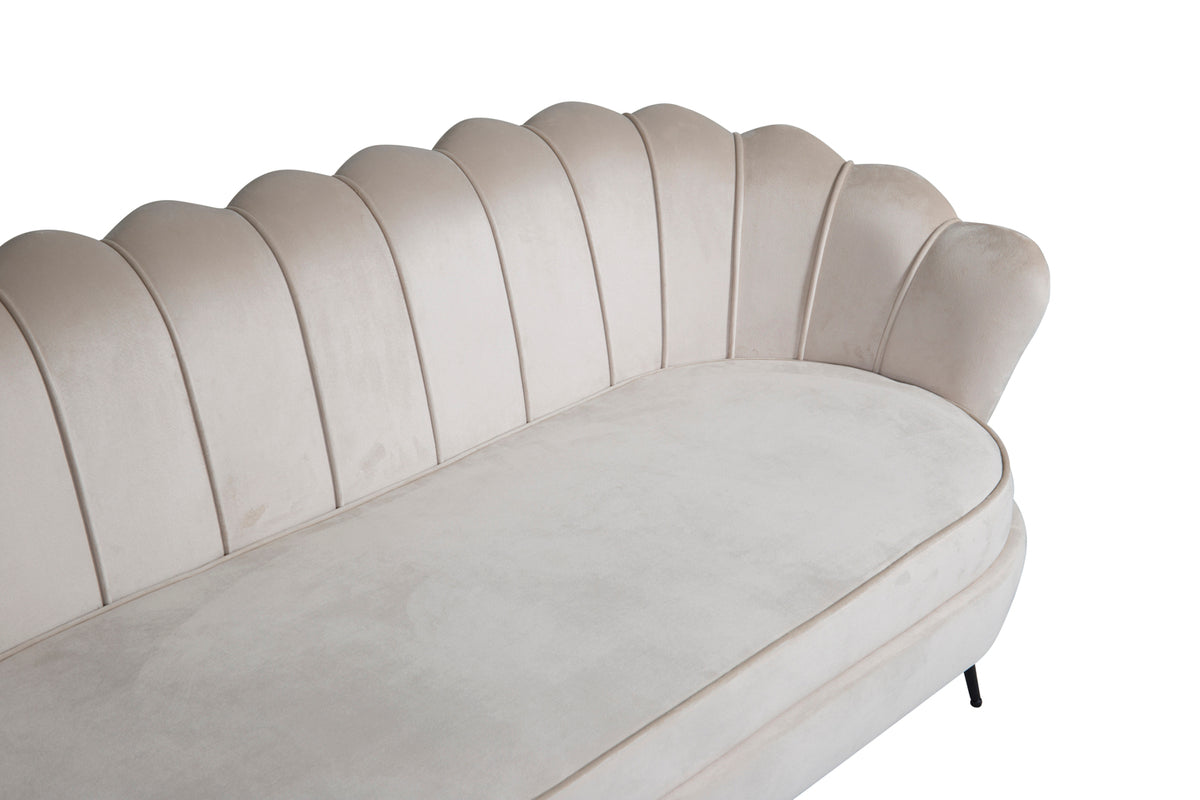 3-personers sofa, beige