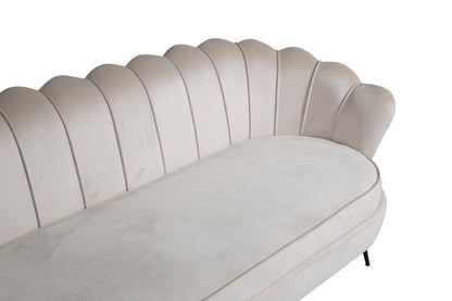 3-personers sofa, beige
