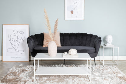 Calais 3-personers sofaer Sort