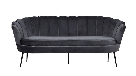 3-personers sofa, mørkegrå