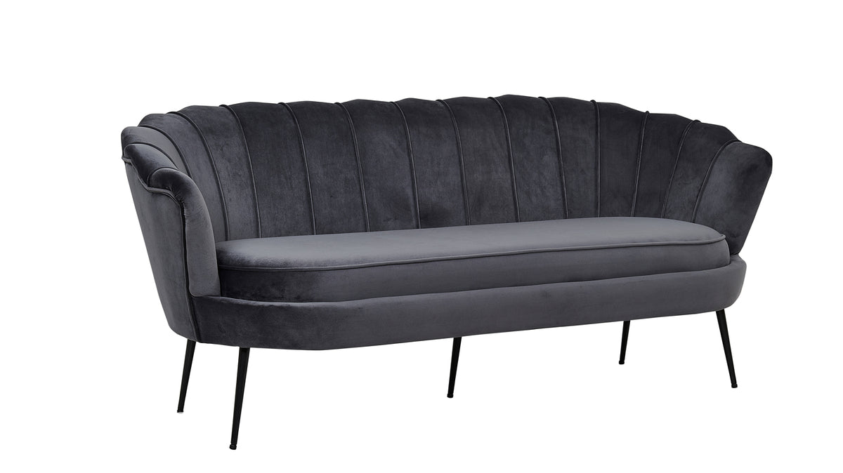 3-personers sofa, mørkegrå