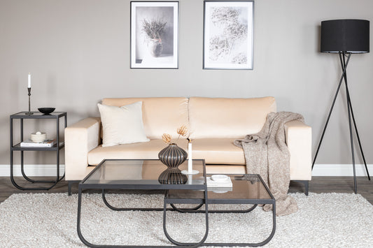 3-personers sofa, beige