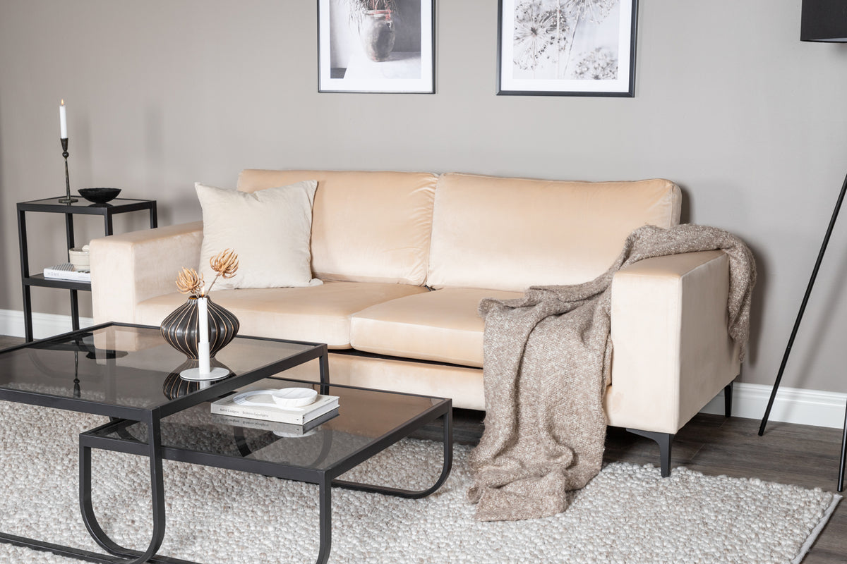 3-personers sofa, beige